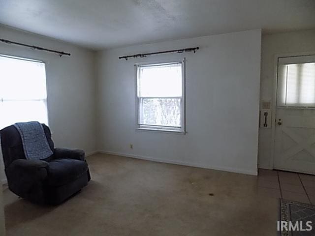 view of sitting room