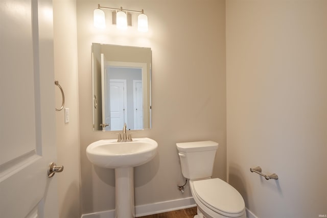 bathroom with toilet