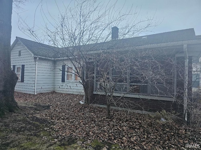 view of rear view of house