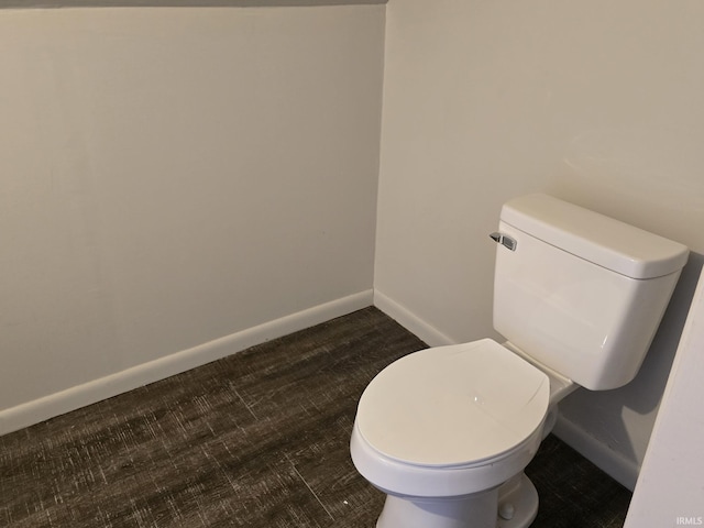 bathroom with toilet