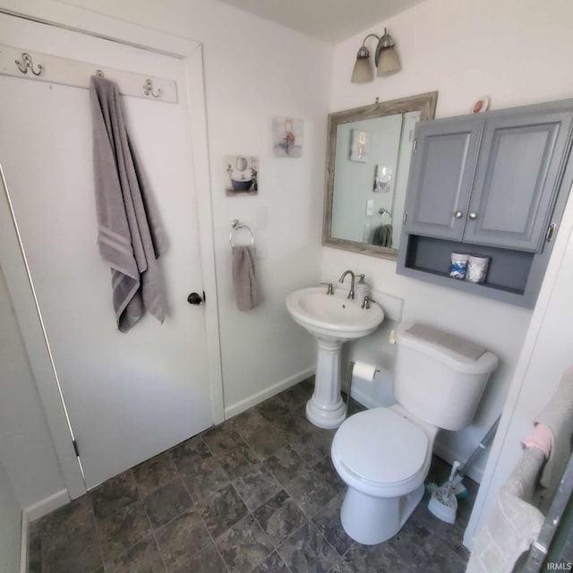 bathroom with toilet