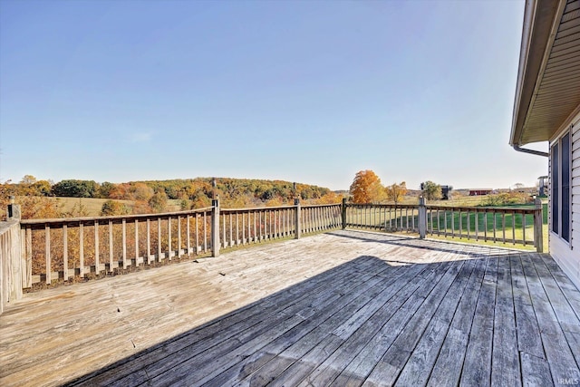 view of deck