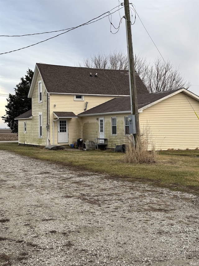 view of back of house