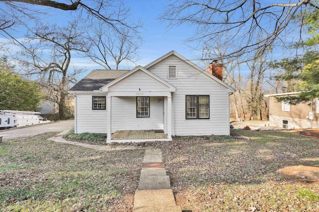 view of front of house