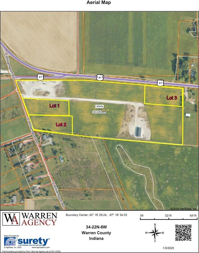 500 S US Highway 41, Williamsport IN, 47993 land for sale