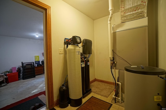 utilities with gas water heater