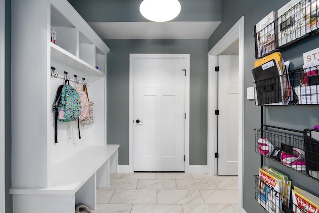 view of mudroom