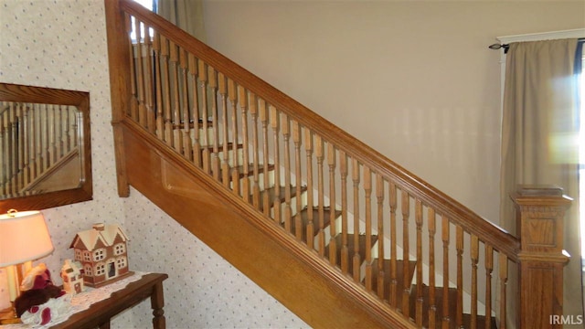 view of staircase