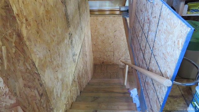 view of staircase