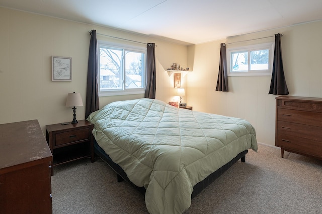 bedroom featuring carpet floors