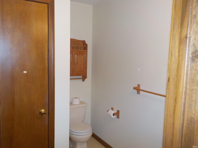 bathroom with toilet