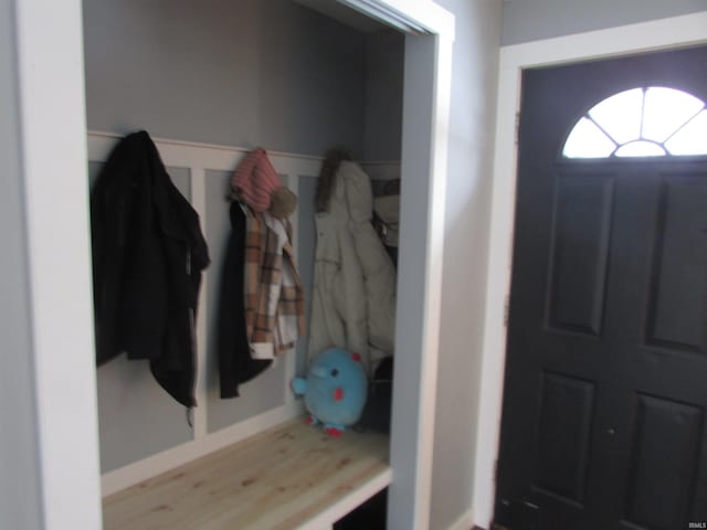 view of mudroom