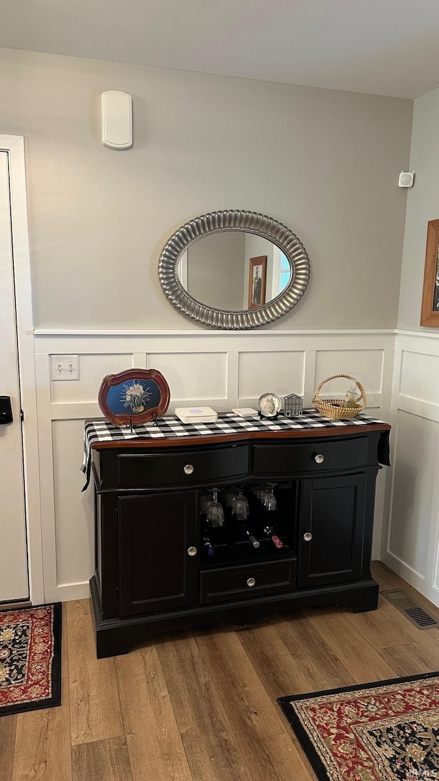 room details with wood-type flooring