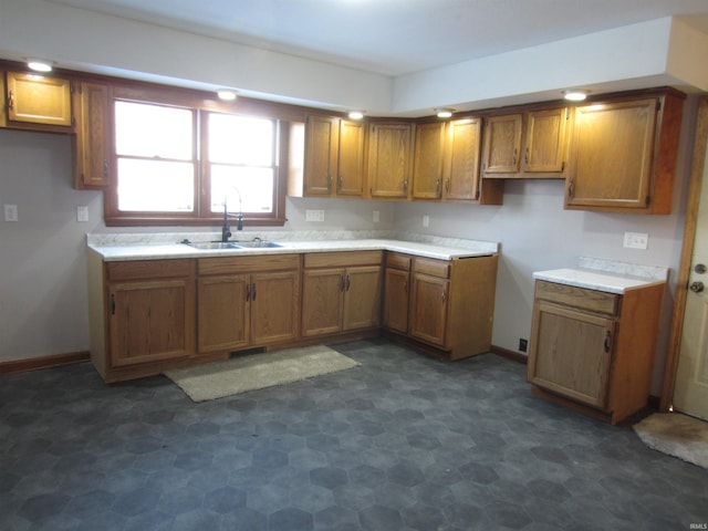 kitchen featuring sink