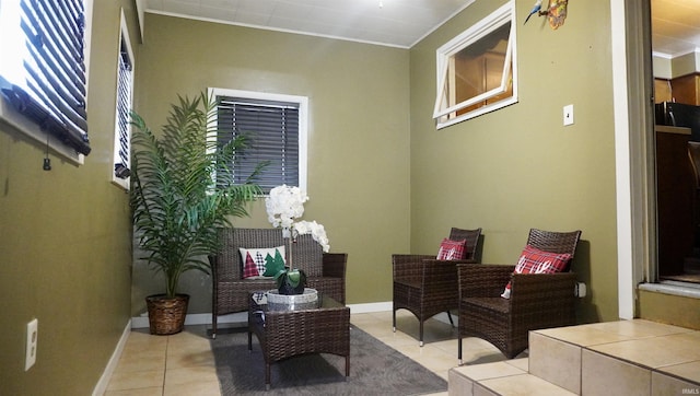 view of patio featuring an outdoor hangout area