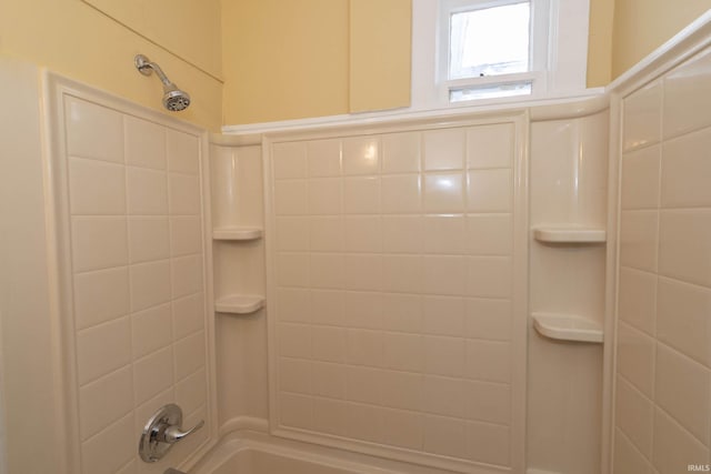 bathroom featuring tub / shower combination