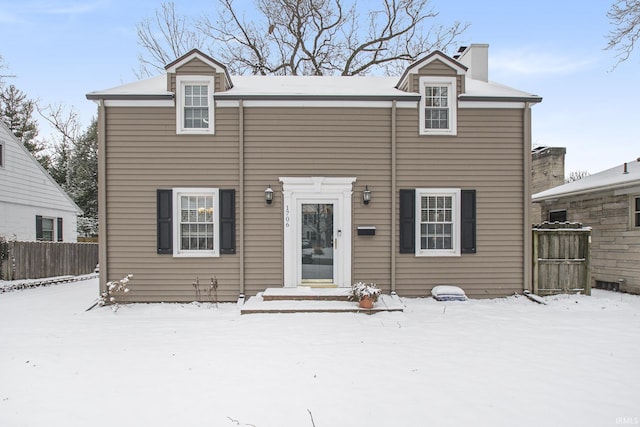 view of front of house