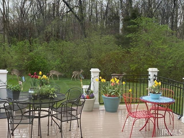 view of patio / terrace featuring a deck