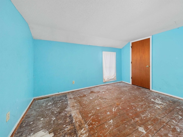 interior space featuring lofted ceiling