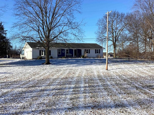 view of front of house