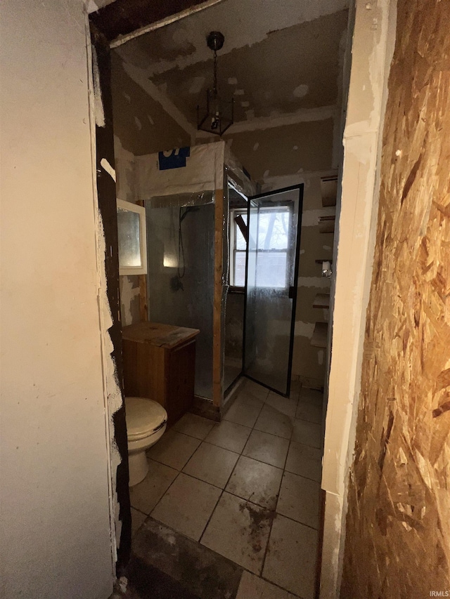 bathroom featuring tile patterned floors