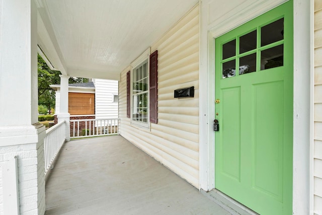 view of entrance to property