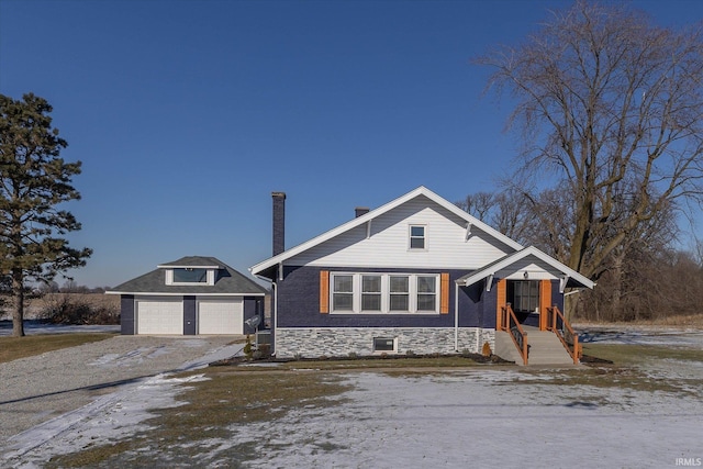 view of front of house