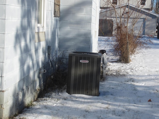 details featuring central AC unit