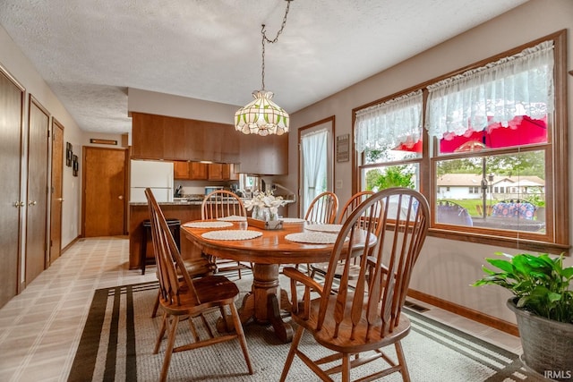 view of dining space