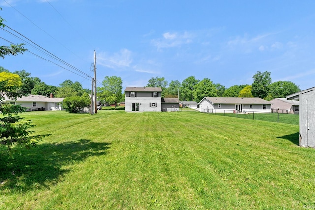 view of yard