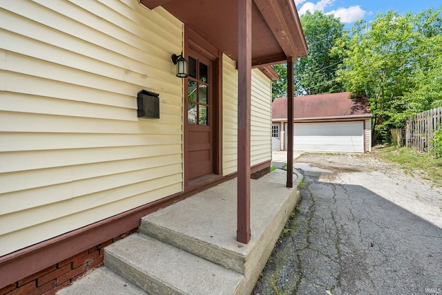 view of entrance to property