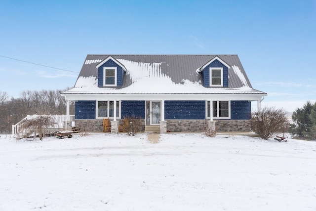 view of cape cod-style house