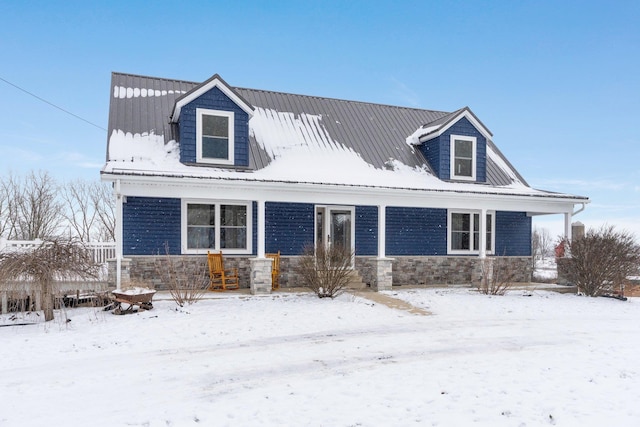 view of cape cod-style house