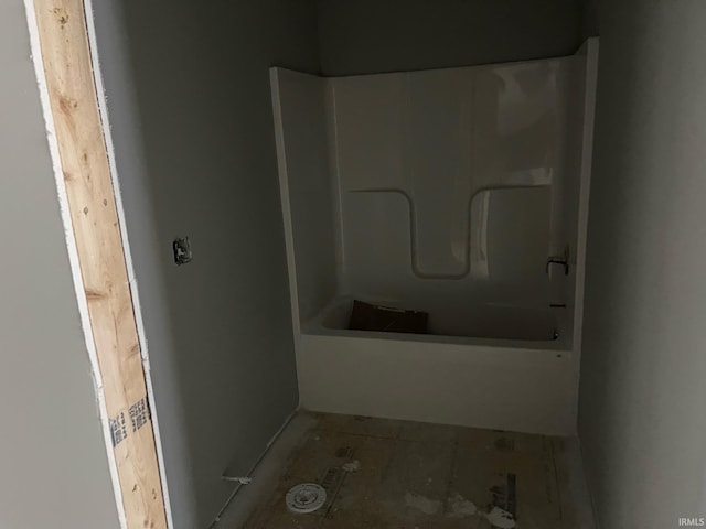 bathroom with plus walk in shower