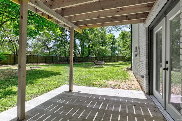 2444 Clover Cir, Newburgh, IN 47630 - view of yard featuring a patio