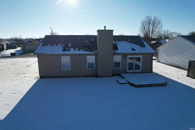 view of rear view of house