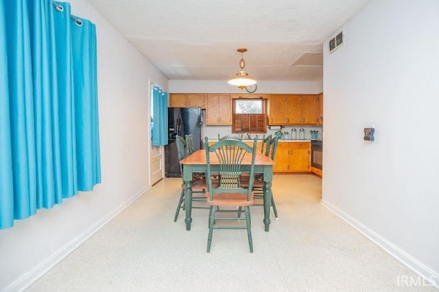 view of dining room