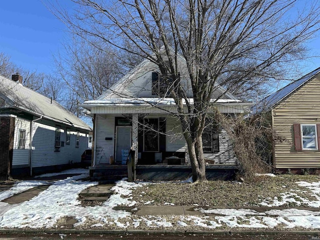 view of bungalow-style house