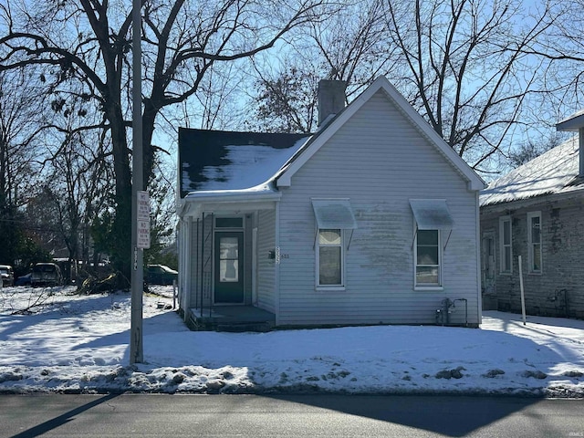 view of bungalow-style house