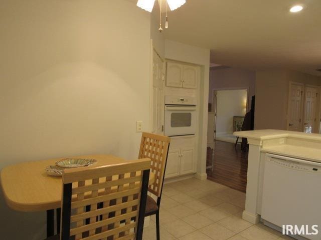 view of dining area