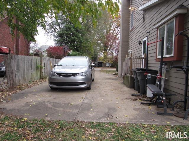 view of car parking