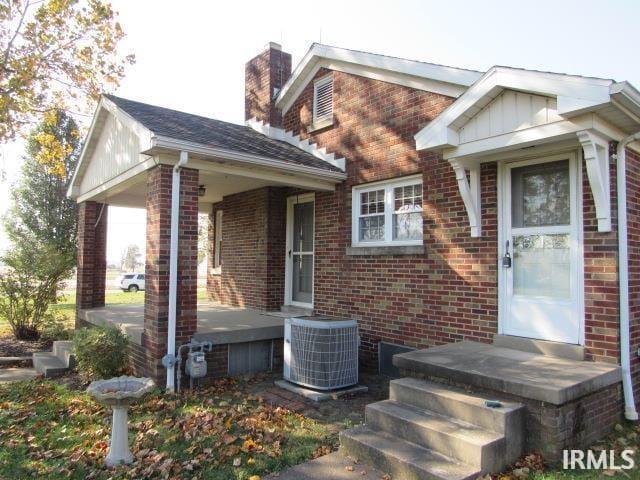 exterior space with central AC unit