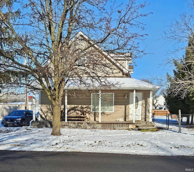 view of front of house