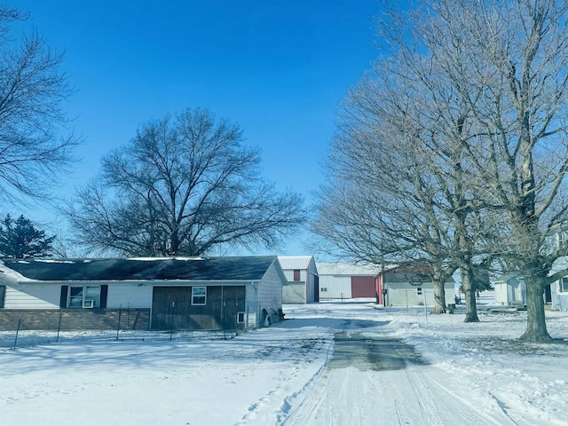 view of front of house