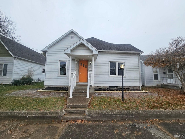 view of bungalow-style house