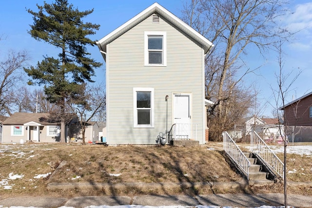 view of front of house