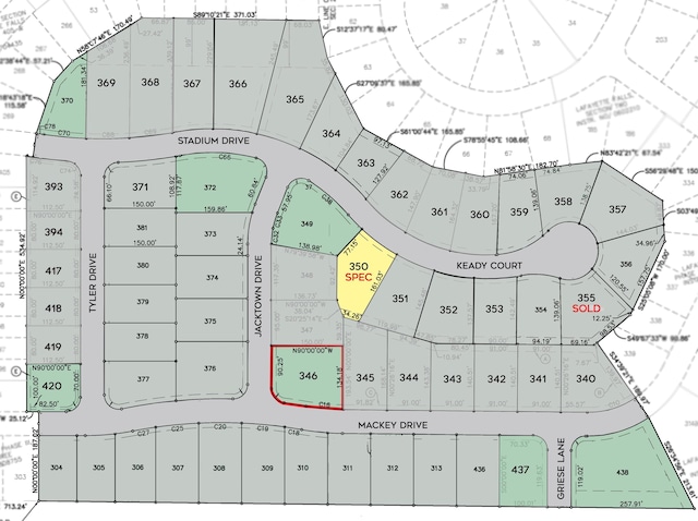 1343 Mackey Dr, South Bend IN, 46614 land for sale