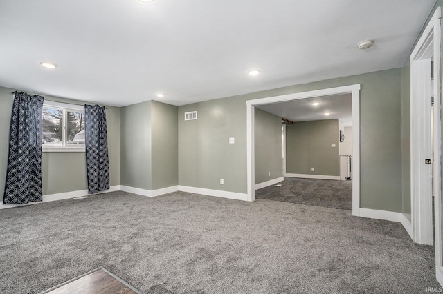 interior space with carpet floors