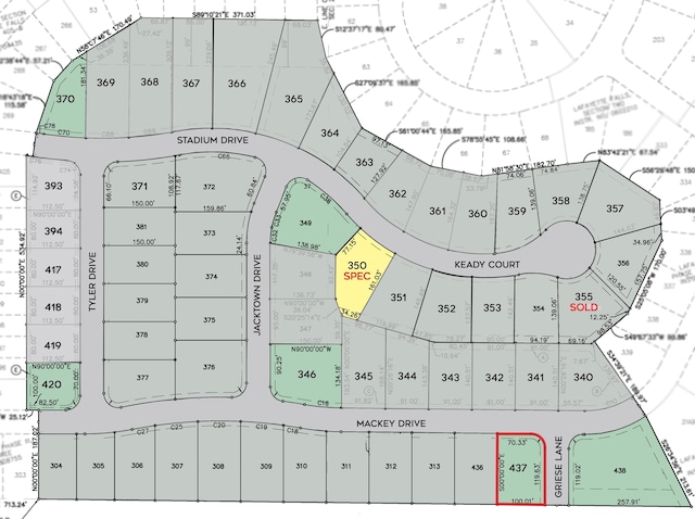 1302 Mackey Dr, South Bend IN, 46614 land for sale