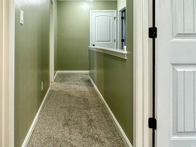 corridor featuring carpet